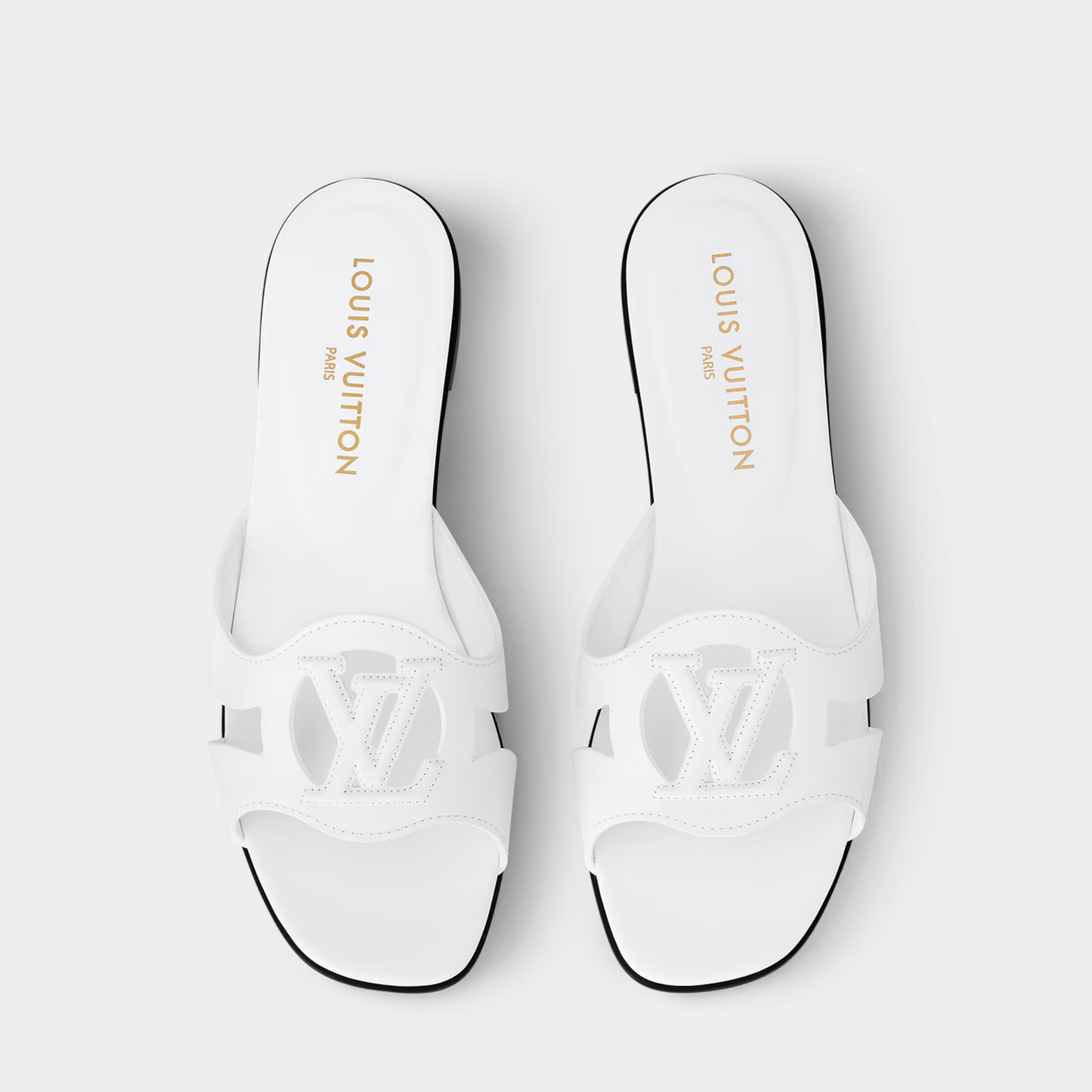 LV Designer Flat Slides