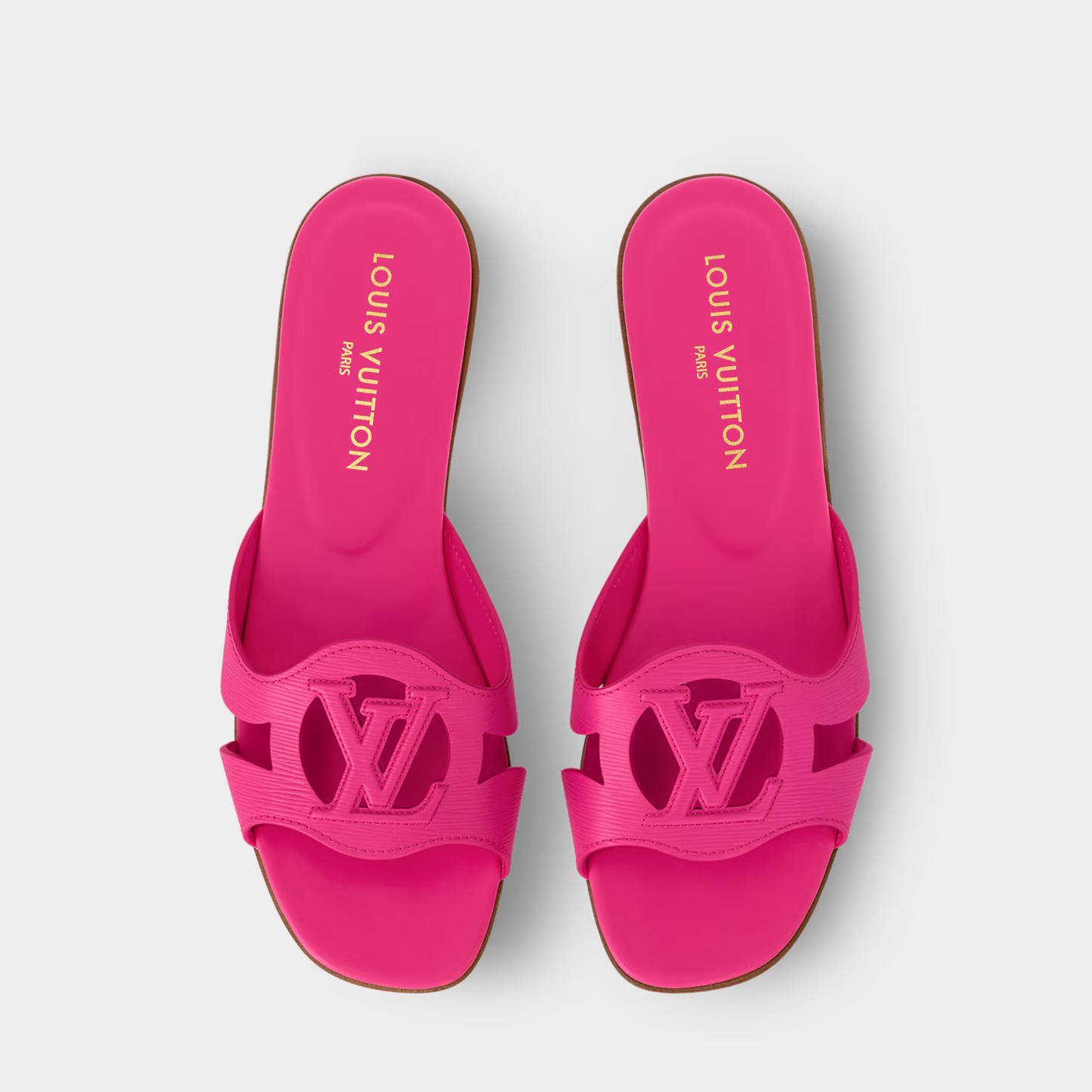 LV Designer Flat Slides